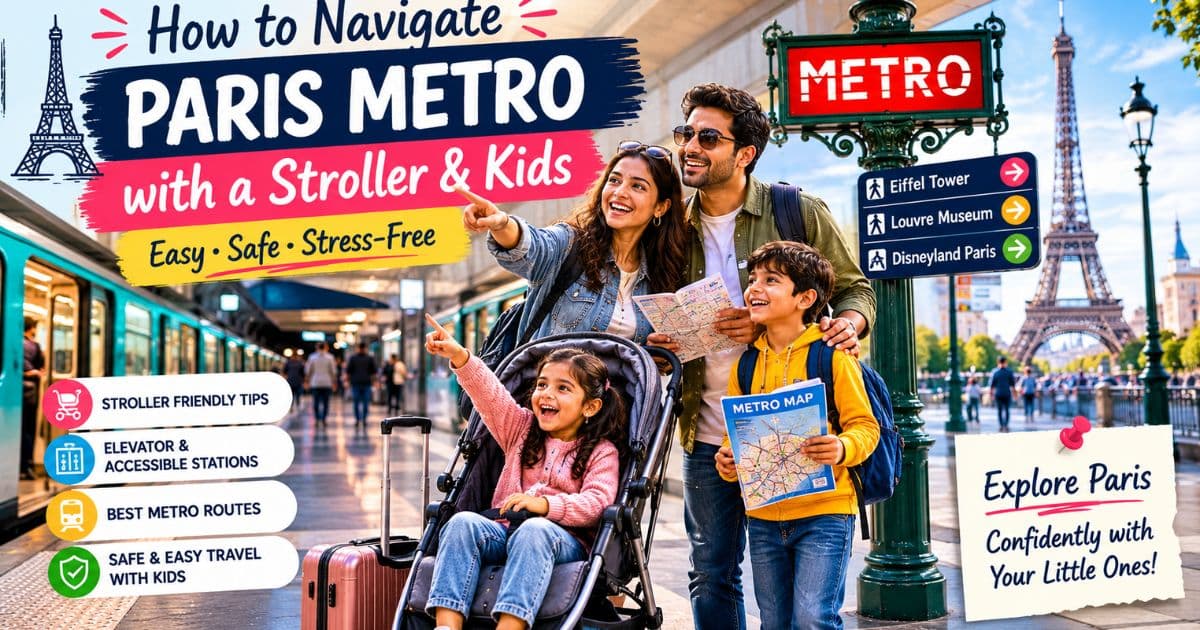 How to Navigate the Paris Metro with a Stroller and Kids