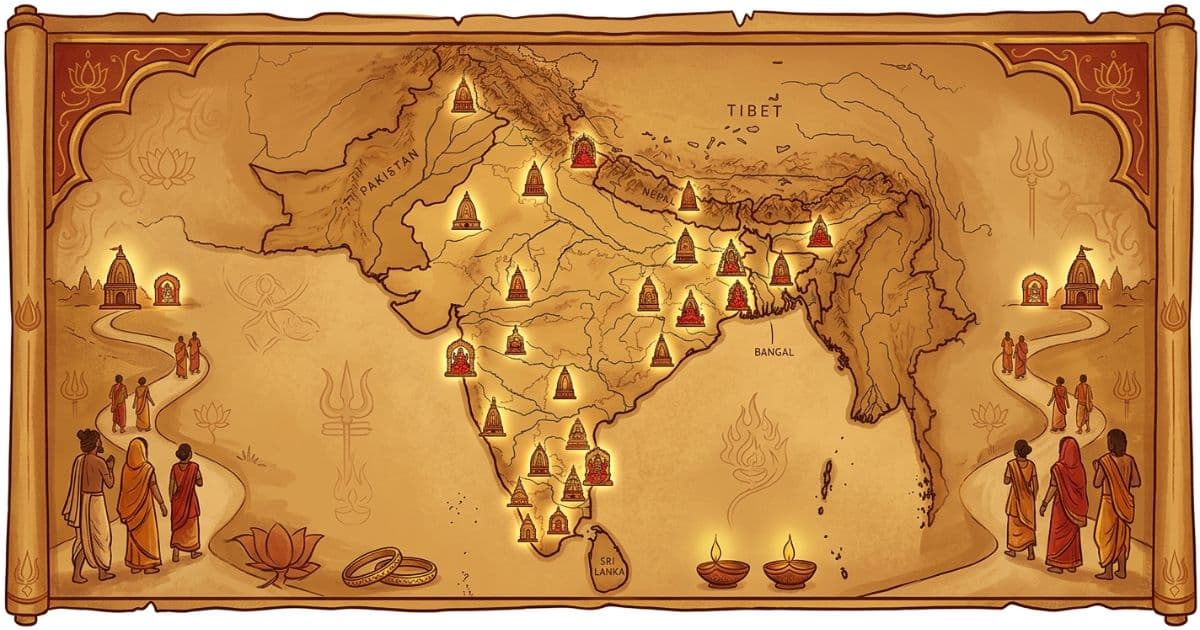 51 Shakti Peethas in India: Complete Guide to Sacred Sites