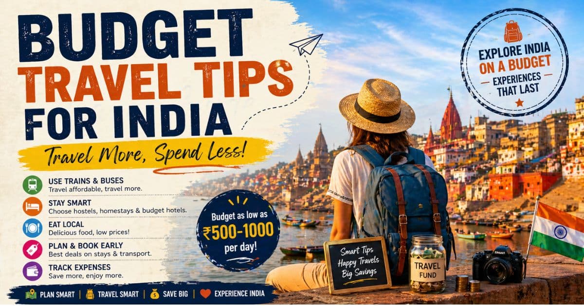 budget travel tips for India