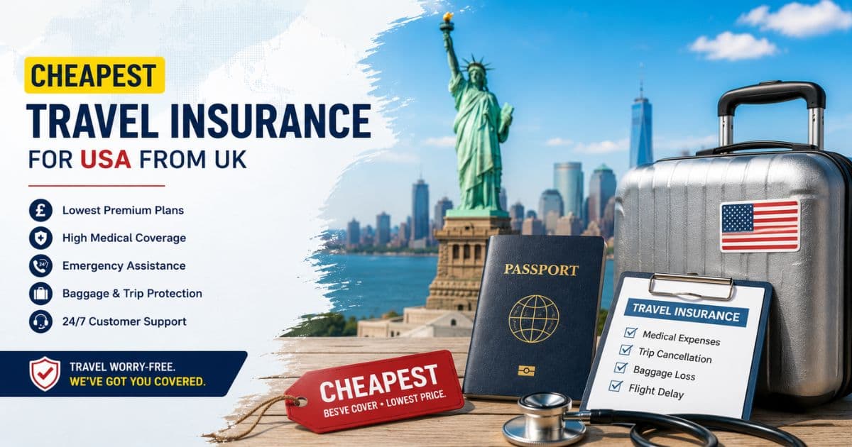 cheapest travel insurance for usa from uk