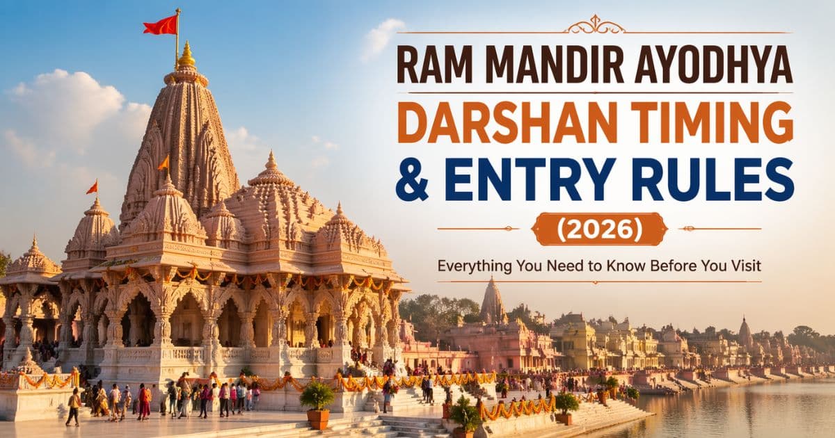 Ram Mandir Ayodhya darshan timing